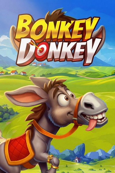 Portada humorística de Bonkey Donkey en Betwest Casino