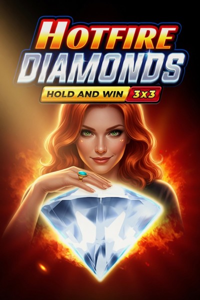 Carátula ardiente de Hotfire Diamonds en Betwest